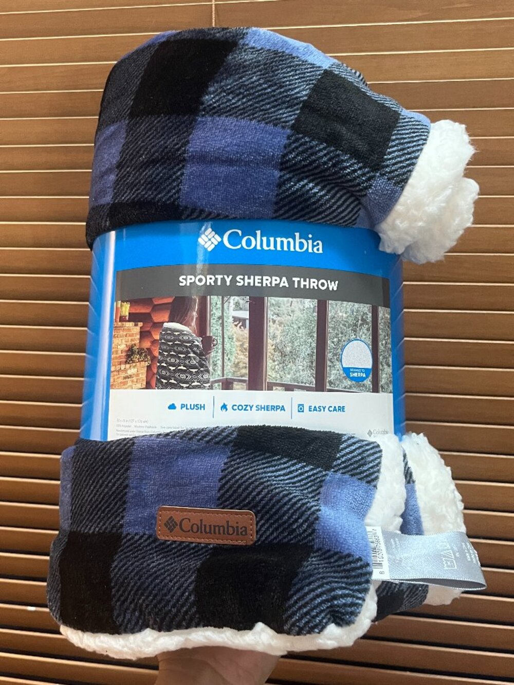 NWT Columbia sport reversible sherpa throw